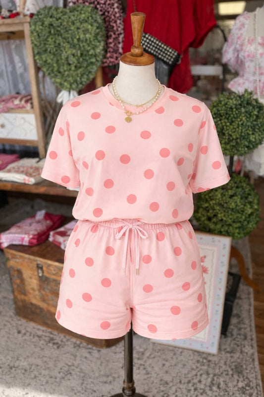 2 piece Polka Dot Set