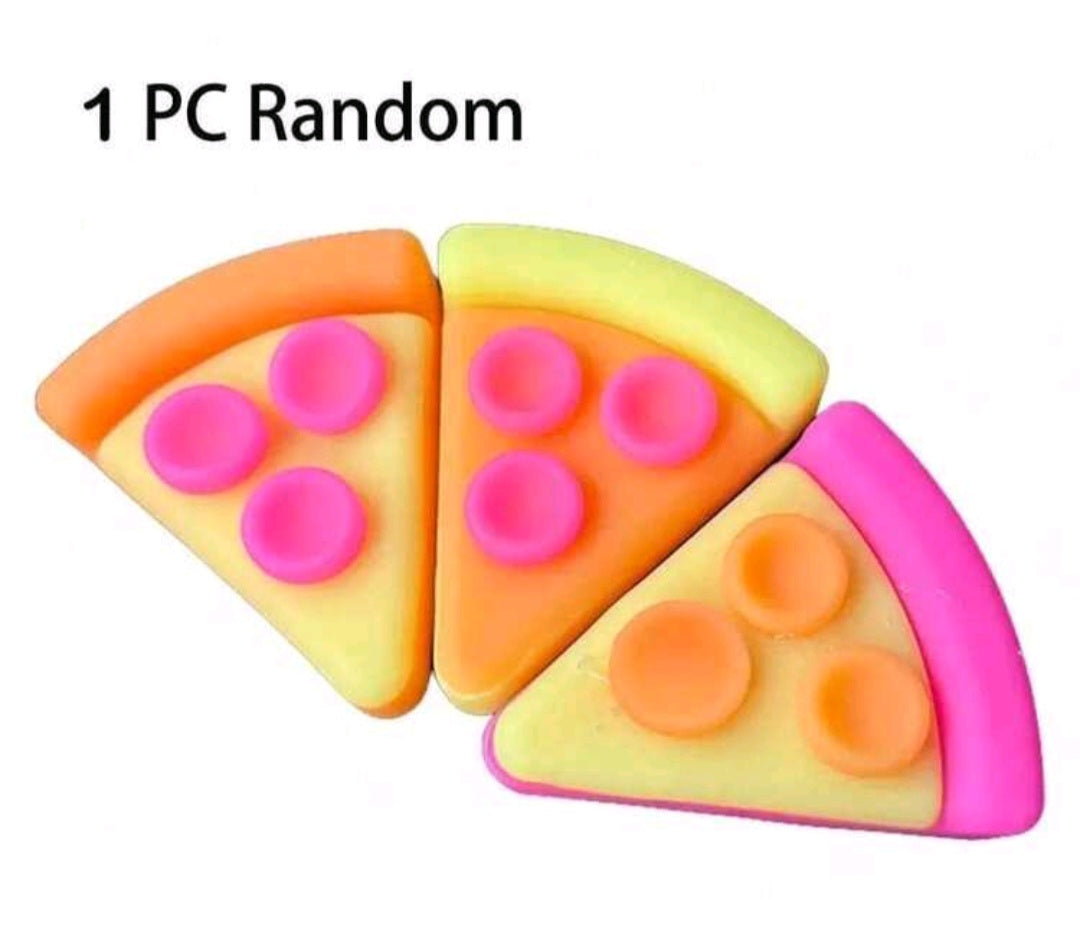 1pc Squeeze Pizza Squishy, Soft Pizza Slice |  Slow Rebound Stress