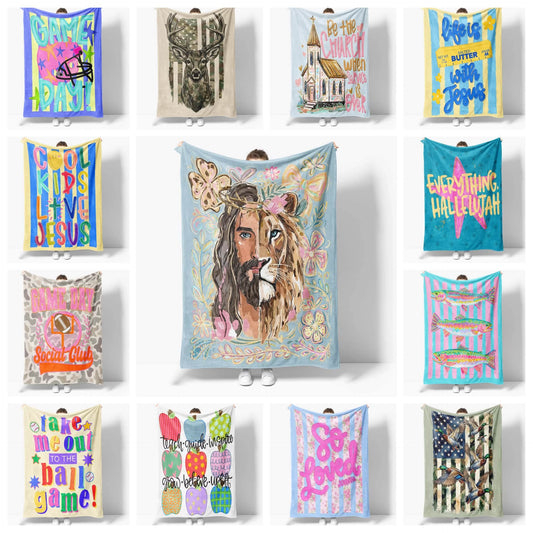 New Full Print Blankets