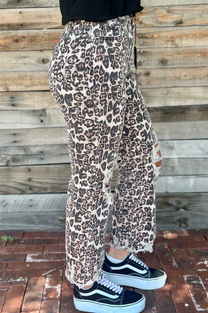 Sterling Kreek Camo/Leopard Jeans