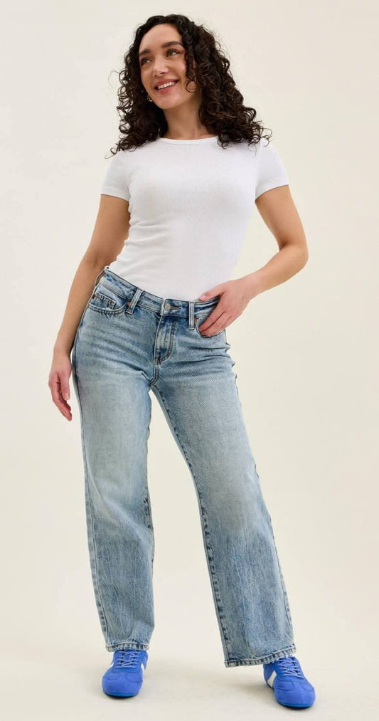 Judy Blue Petite Rigid Jeans