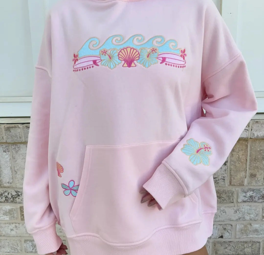 Sunkissed Coconut Beach Sweatshirts