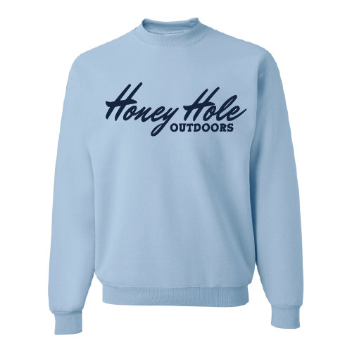 Honey Hole Fleece Sweatshirt - Heritage - Light Blue