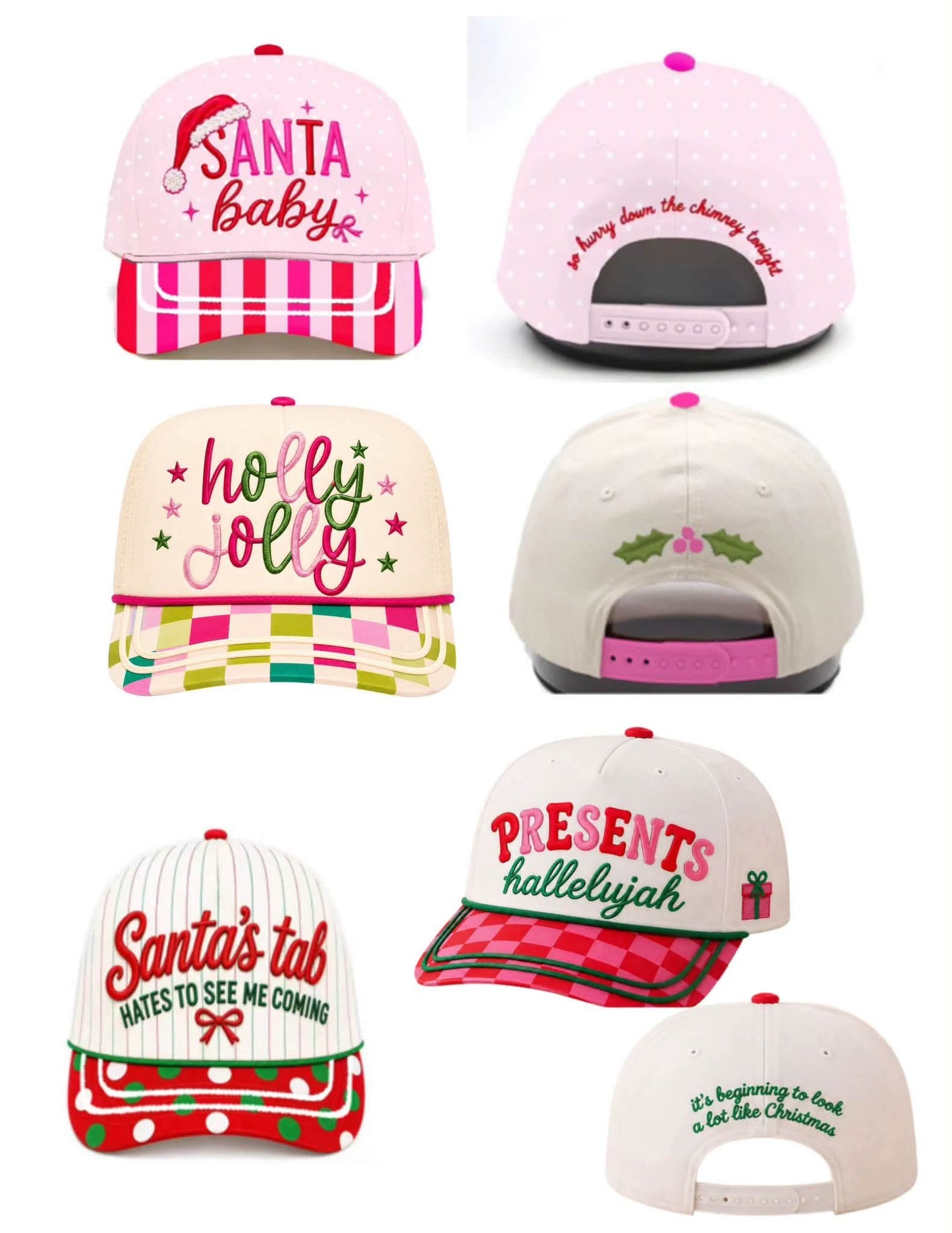 New Embroidered Hats Preorder