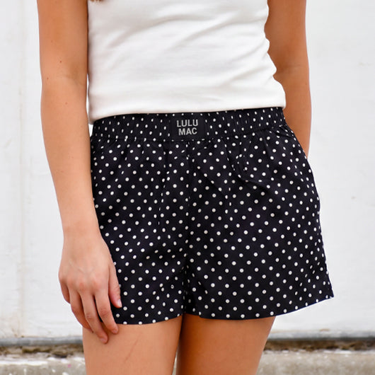 Lulu Mac Polka Dot Boxer