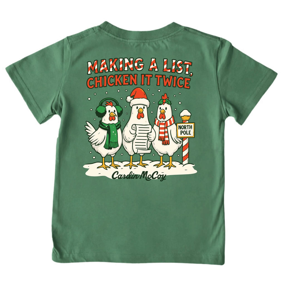 Cardin McCoy Christmas Tees Preorder