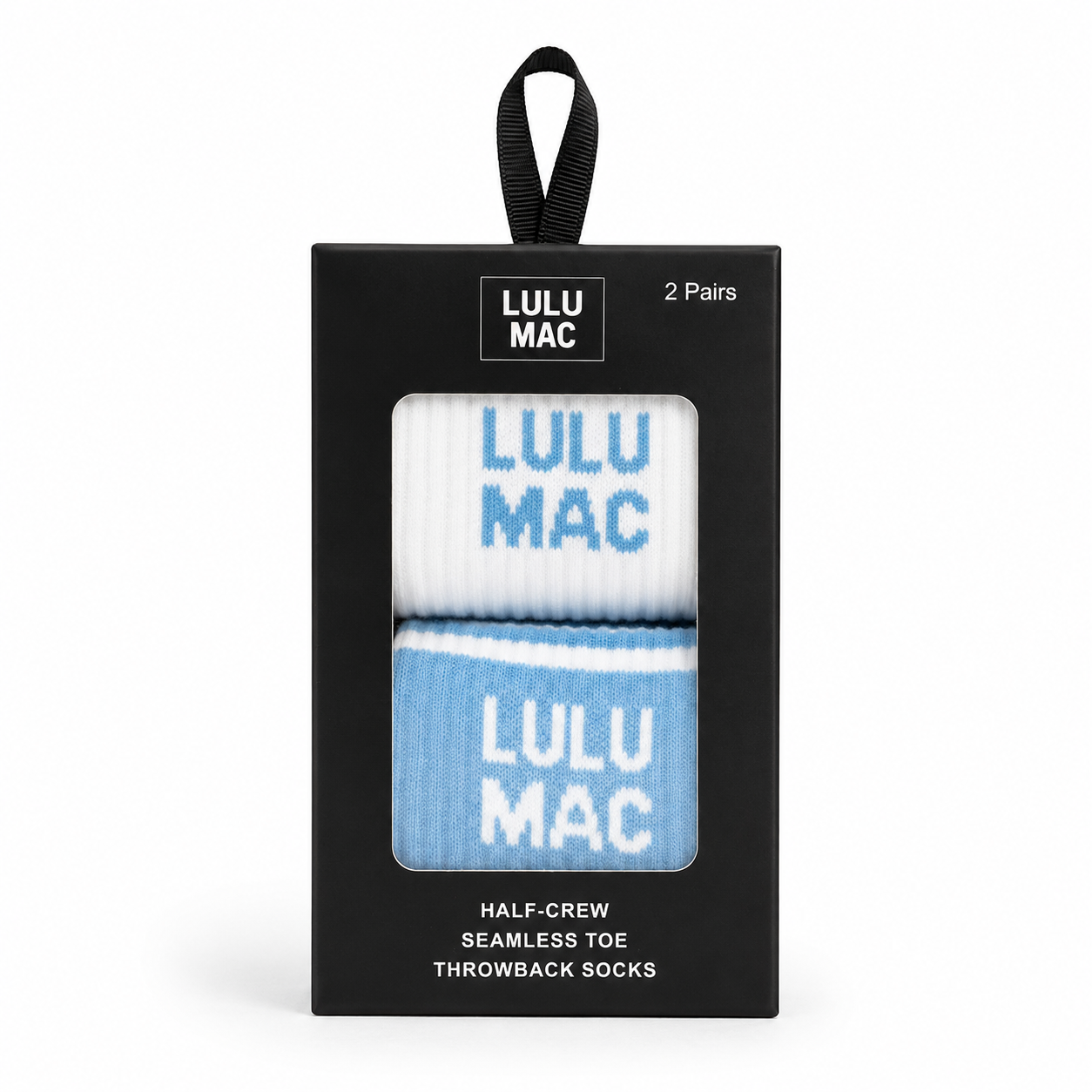 Lulu Mac Socks 2 Pair Box