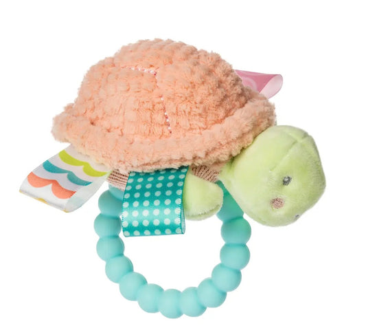 Mary Meyer Taggies Tippy Turtle Rattle