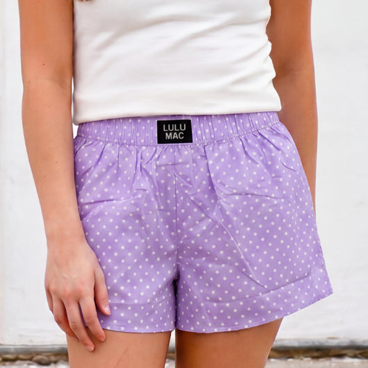 Lulu Mac Polka Dot Boxer