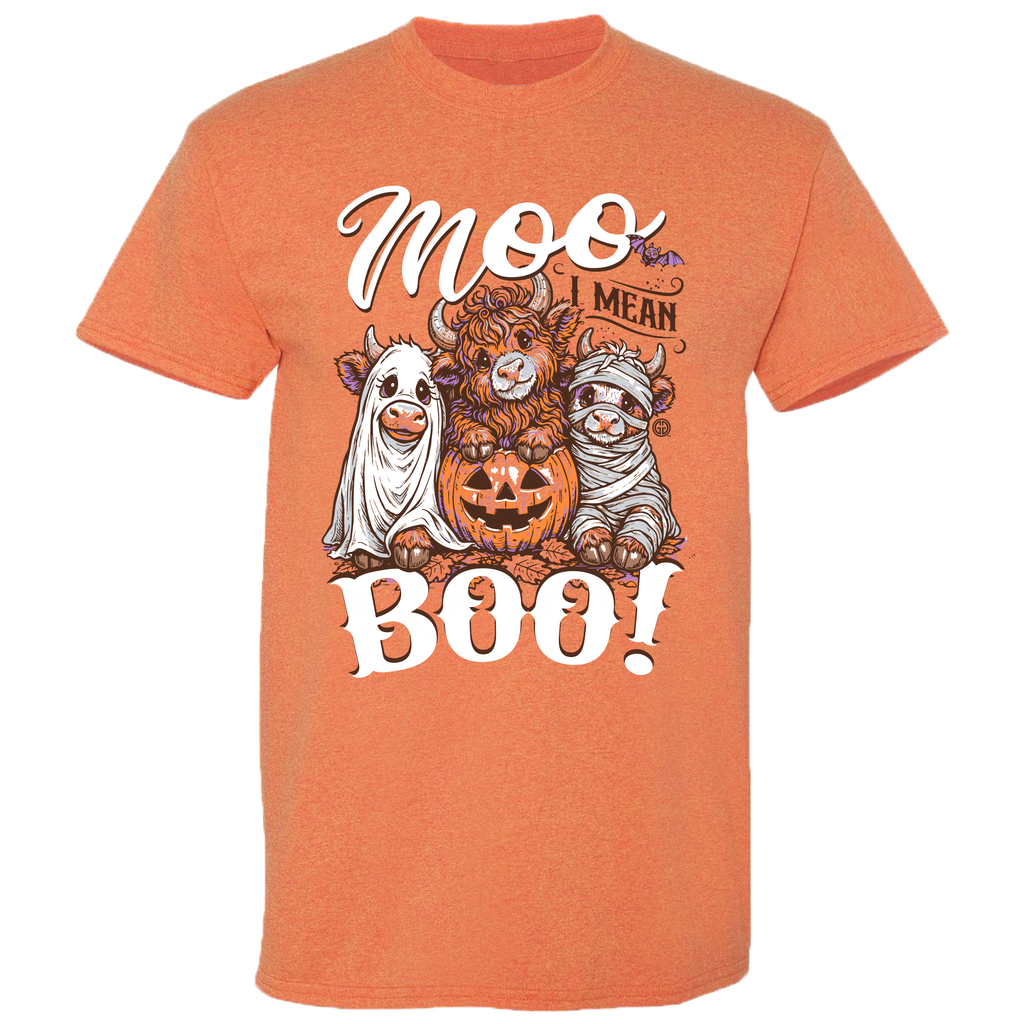 Girlie Girl Moo Boo Tee