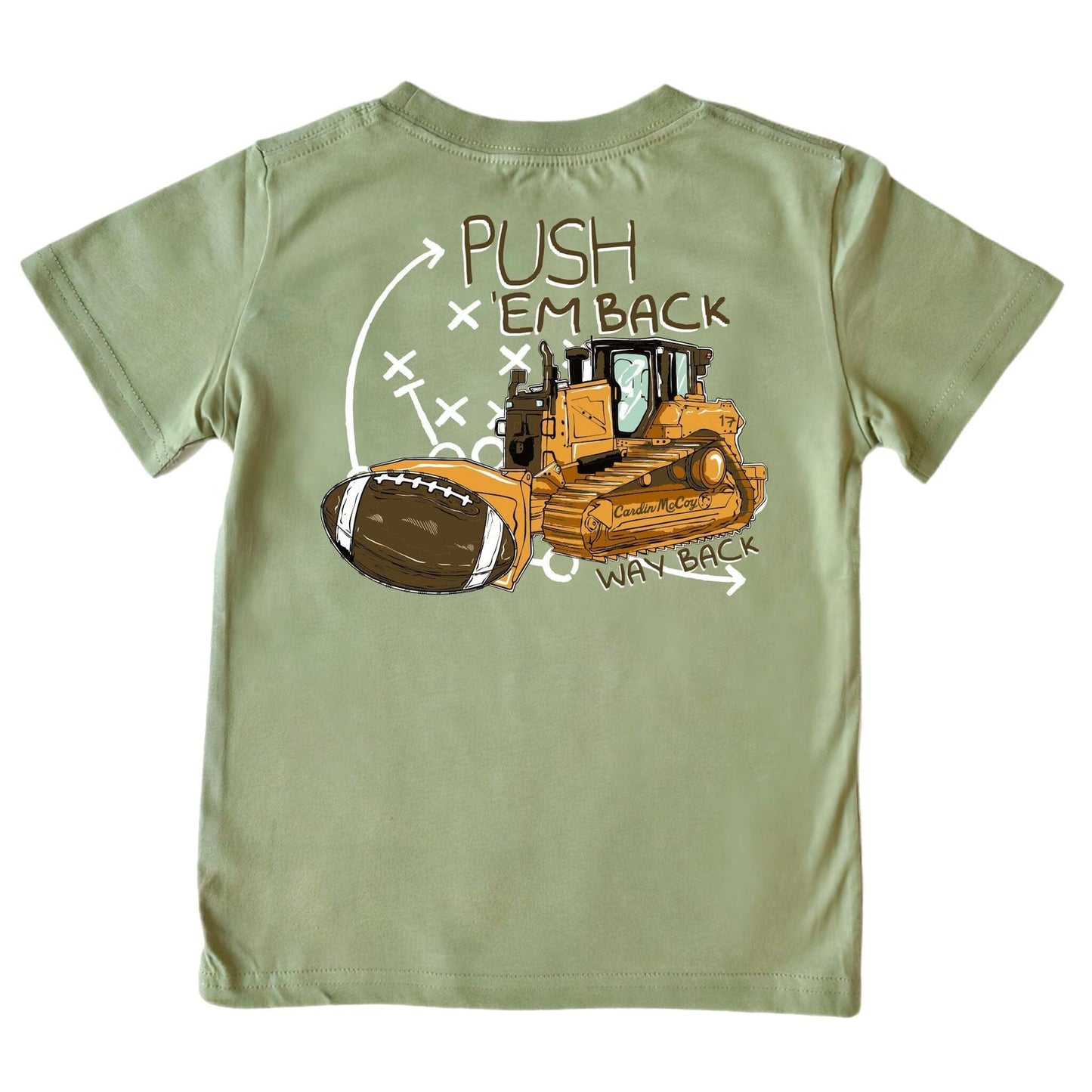 Cardin McCoy Kids' Push Em Back Short-Sleeve Tee
