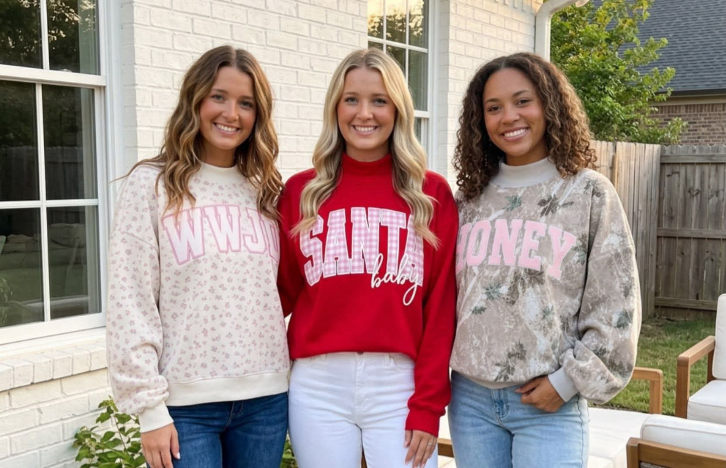 Embroidered Mock Necks