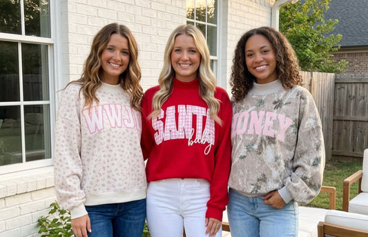 Embroidered Mock Necks