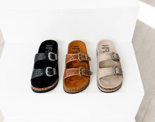 Western Sandal in Tan Preorder
