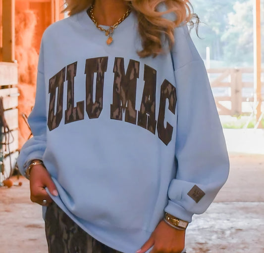 New Lulu Mac Mossy Oak Bottomland Sweatshirt Preorder