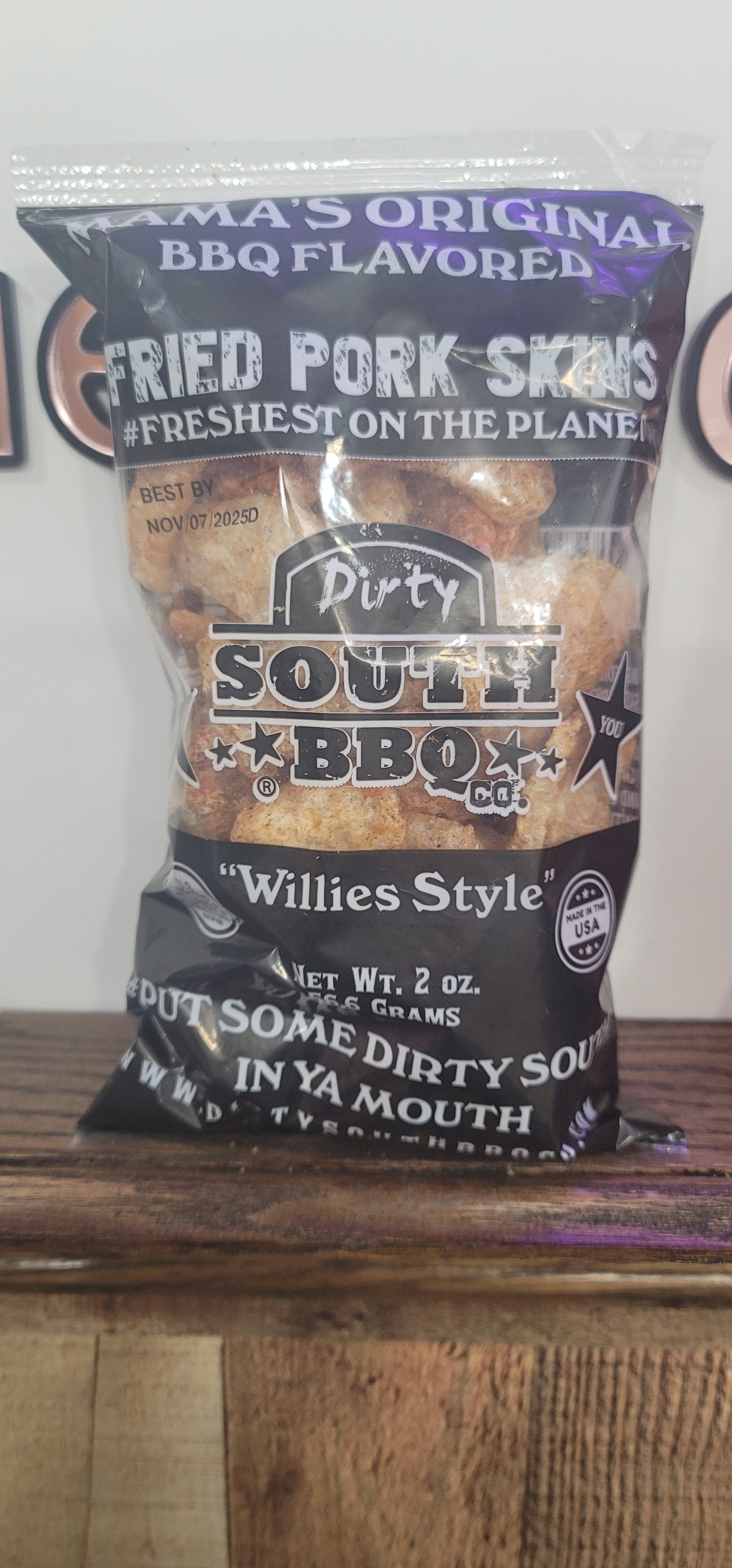 Dirty South Pork Skins- Willie's Style