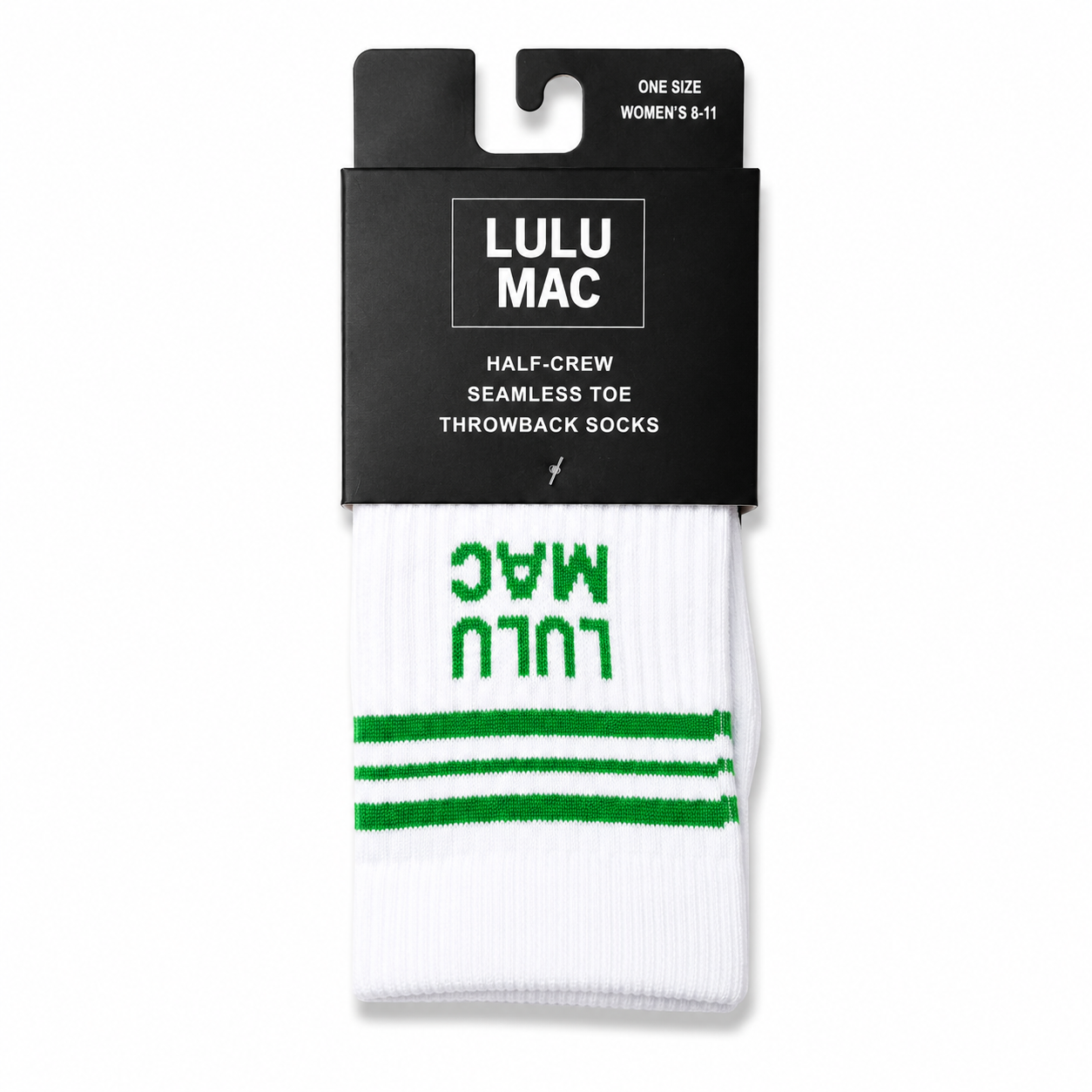 Lulu Mac Half Crew Socks - Single Pair