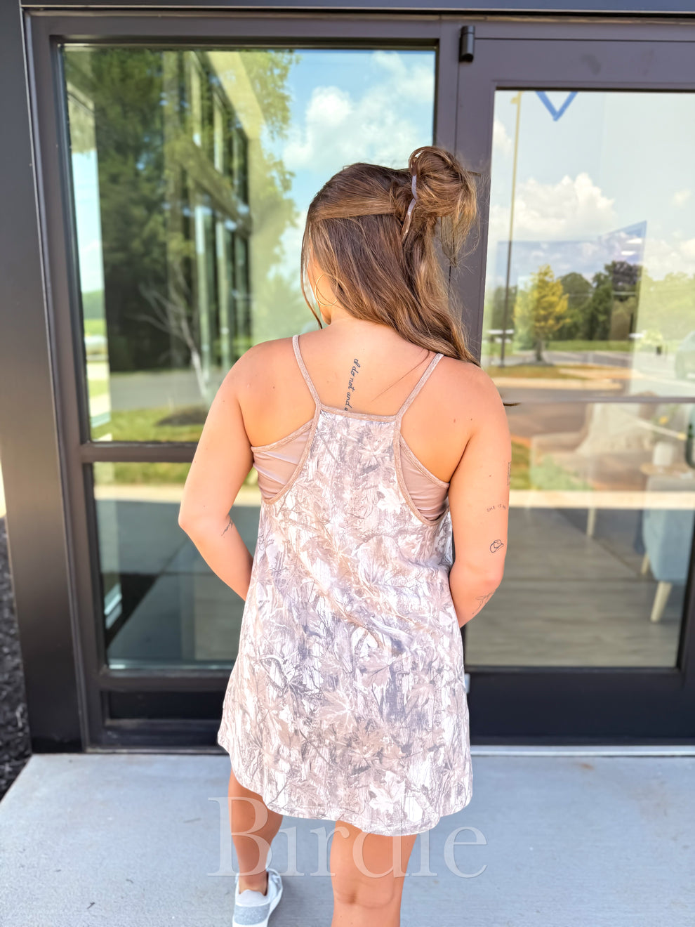 Birdie Tank Dress with Built In Bra