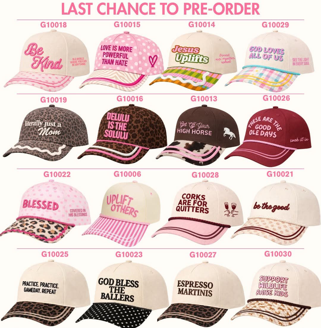 Grace and Emma Hat Preorder