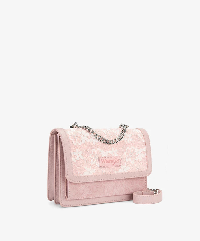 Wrangler Chic Lace Chain Shoulder Bag