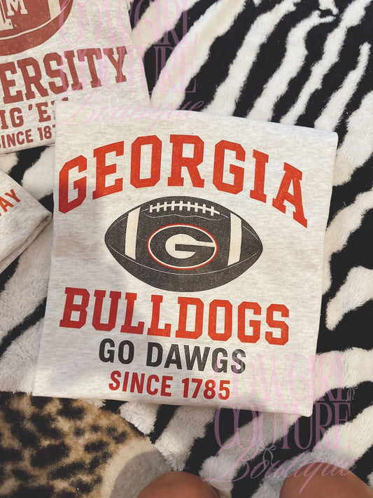 Exclusive Georgia Football Vintage Sweatshirt