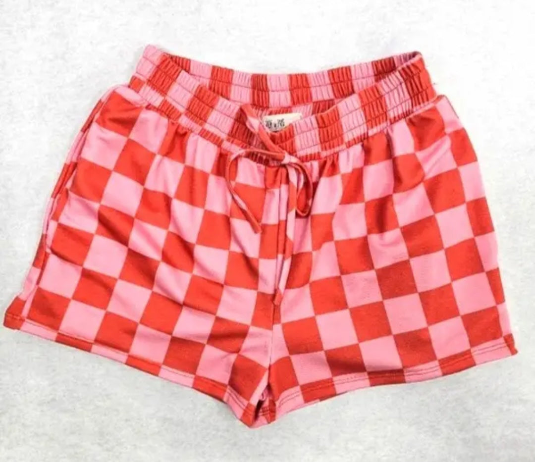 Checkered Shorts