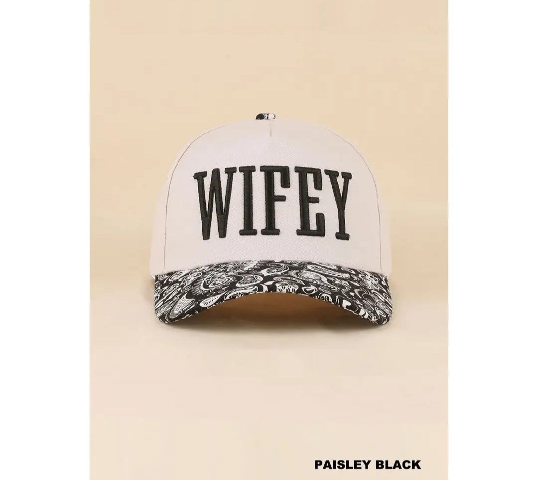 Wifey Two Toned Snapback Hat
