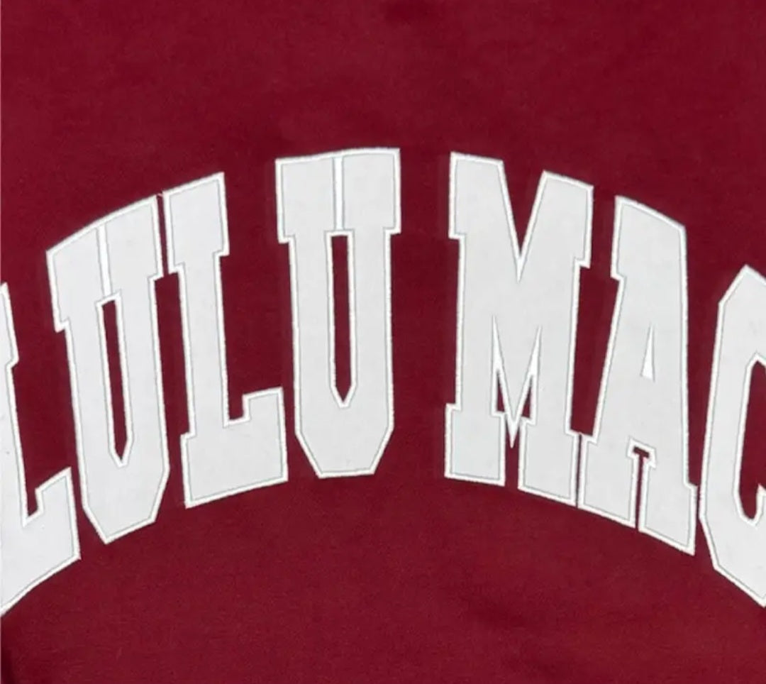 Lulu Mac Collegiate Color Sweatshirt