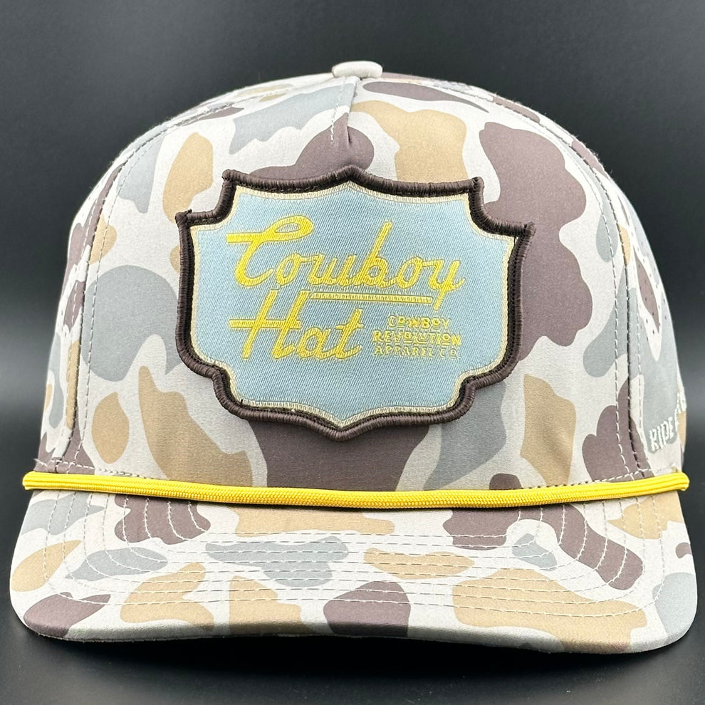 Marshland Camo Cowboy Hat