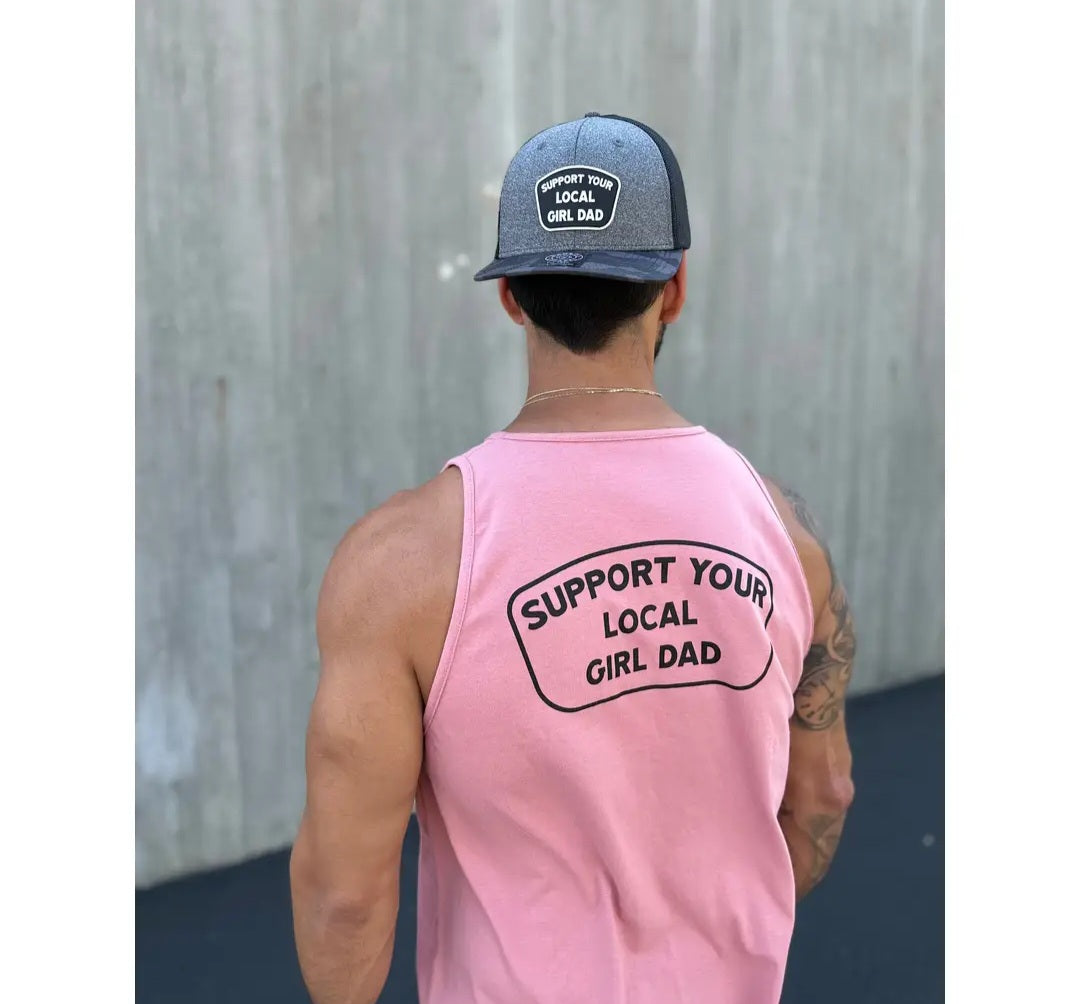 Dadbod Support Your Local Girl Dad Patch Hat