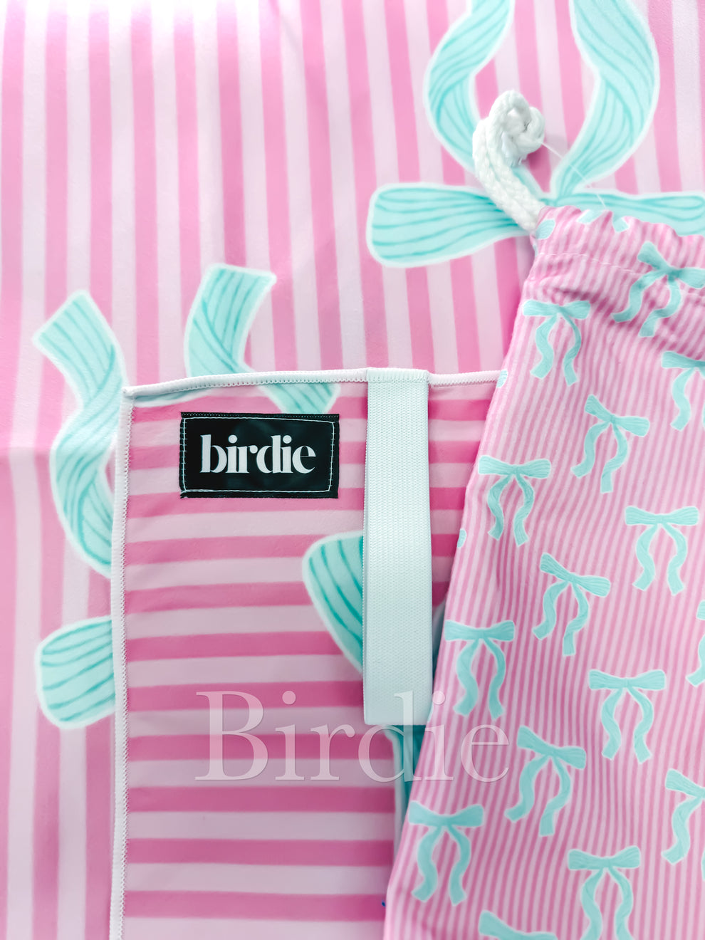 BIRDIE Quick Dry Towel - Bluebell Blush