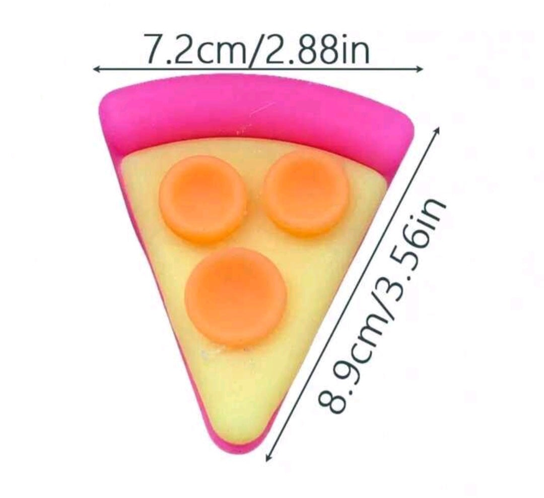 1pc Squeeze Pizza Squishy, Soft Pizza Slice |  Slow Rebound Stress