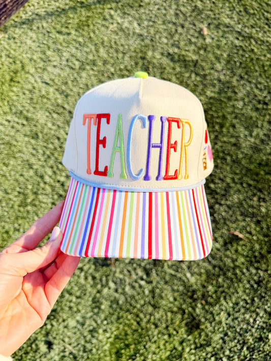 Poppy and Pine Teacher Hat Preorder