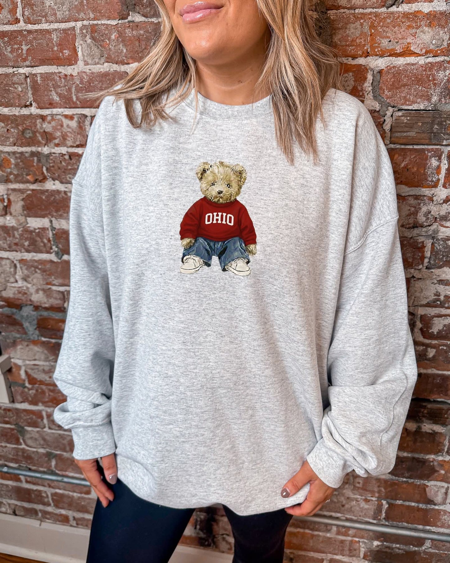 Vintage Tiny Bear GameDay Sweatshirt- Exclusives