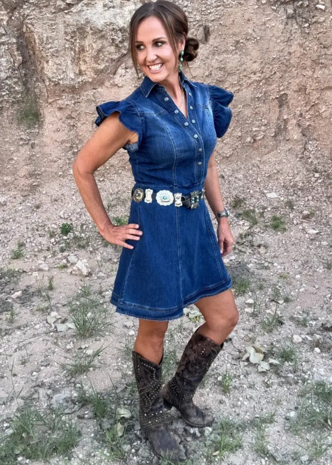 Sterling Kreek Denim Darling Dress