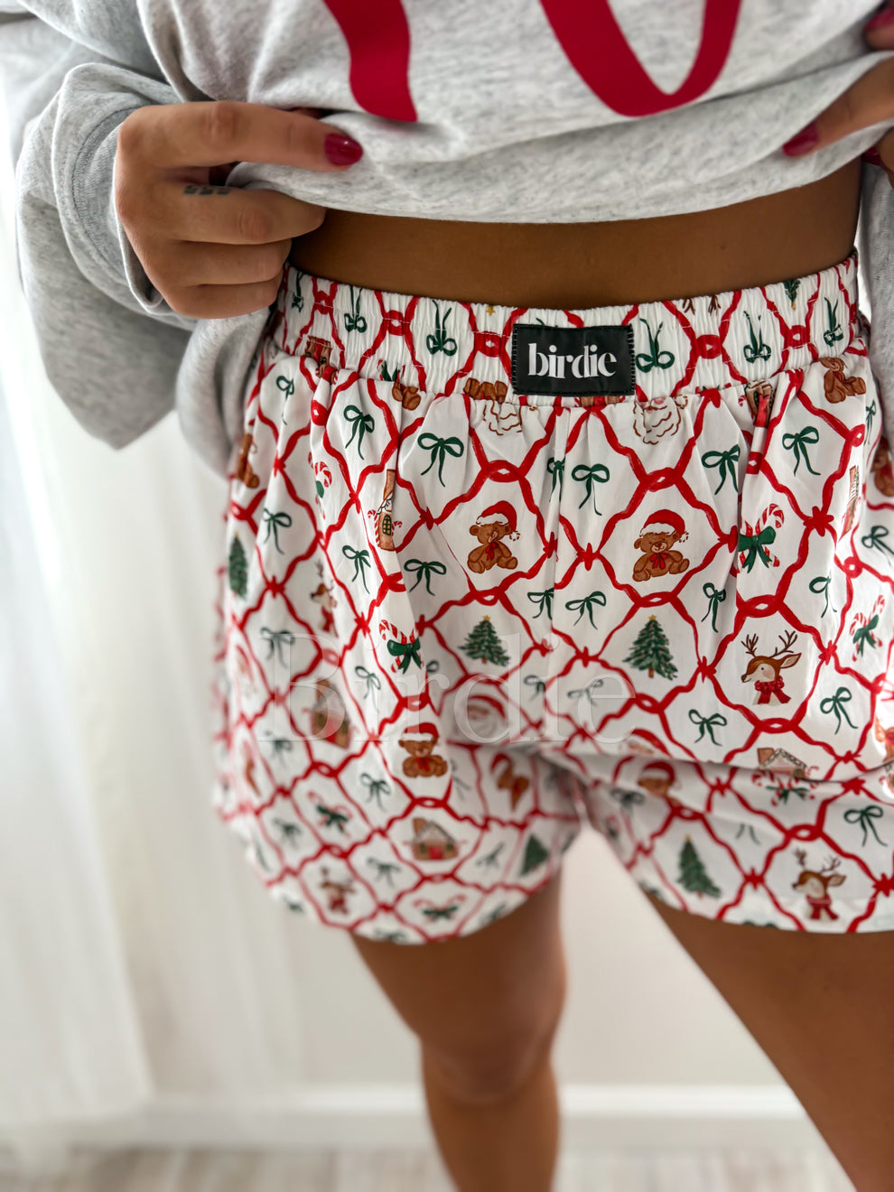 BIRDIE Boxer Shorts Festive Flirt