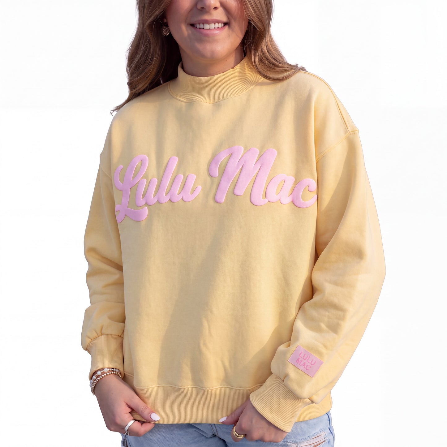 Lulu Mac Script Sweatshirt Preorder