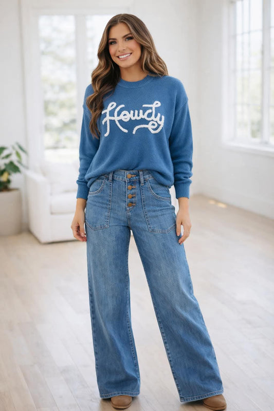 Howdy Sweater