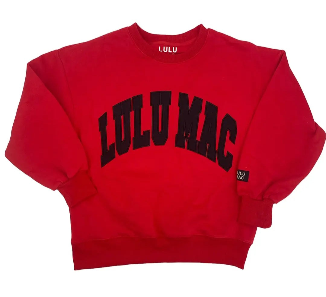 Lulu Mac Collegiate Color Sweatshirt