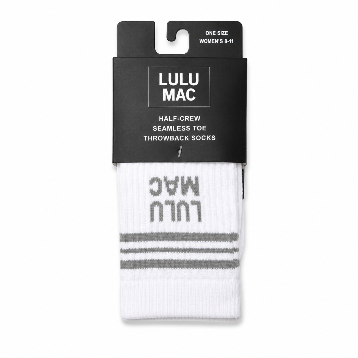 Lulu Mac Half Crew Socks - Single Pair