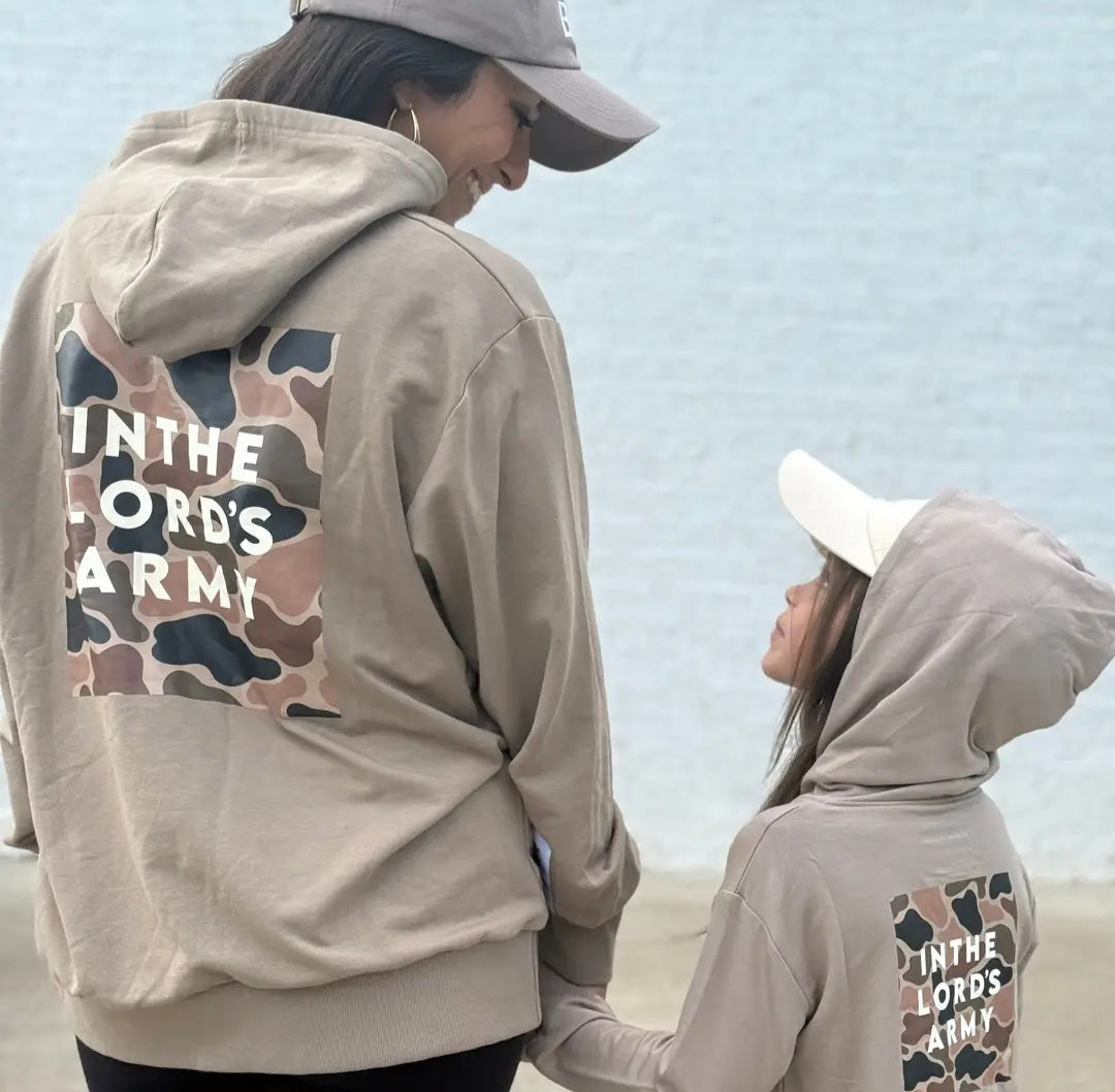 In the Lord's Army Adult Hoodie