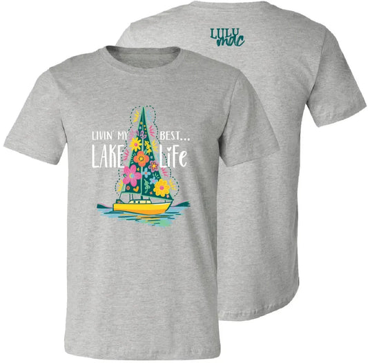 Lulu Mac Livin' My Best Lake Life Tee