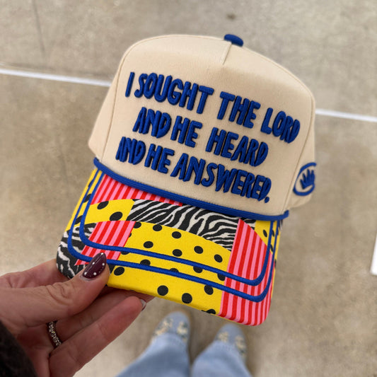 Poppy & Pine Sought The Lord Hat