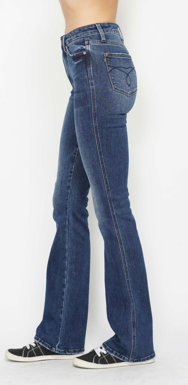 Judy Blue Petite Straight Tummy Control Classic