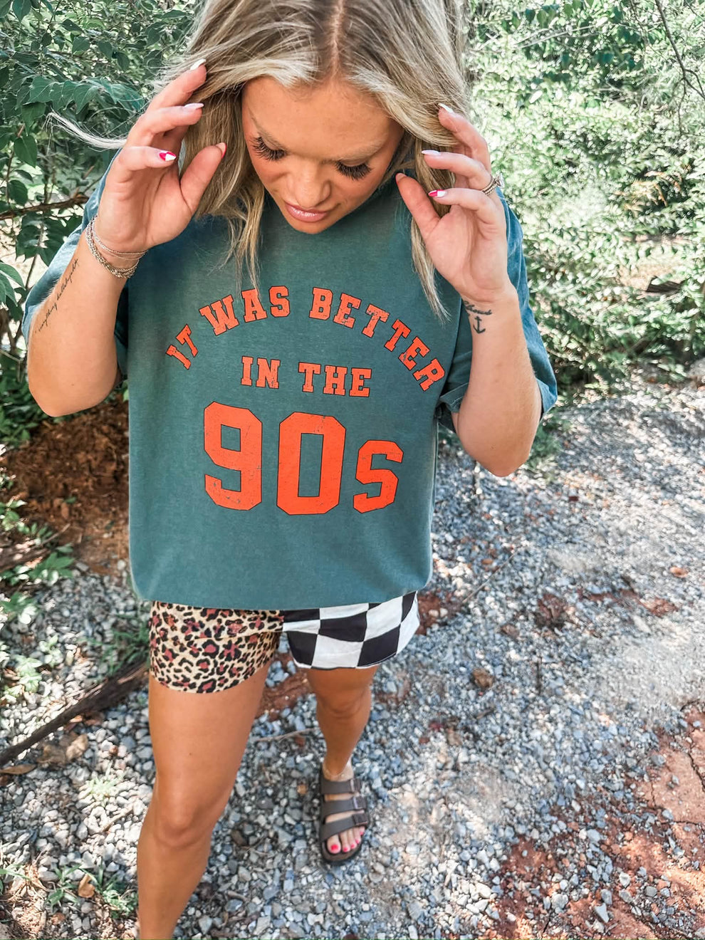 Wicker Road Leopard + Checkered Boxer Shorts