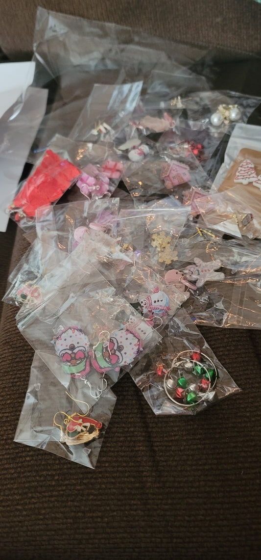 Assorted Christmas Earrings