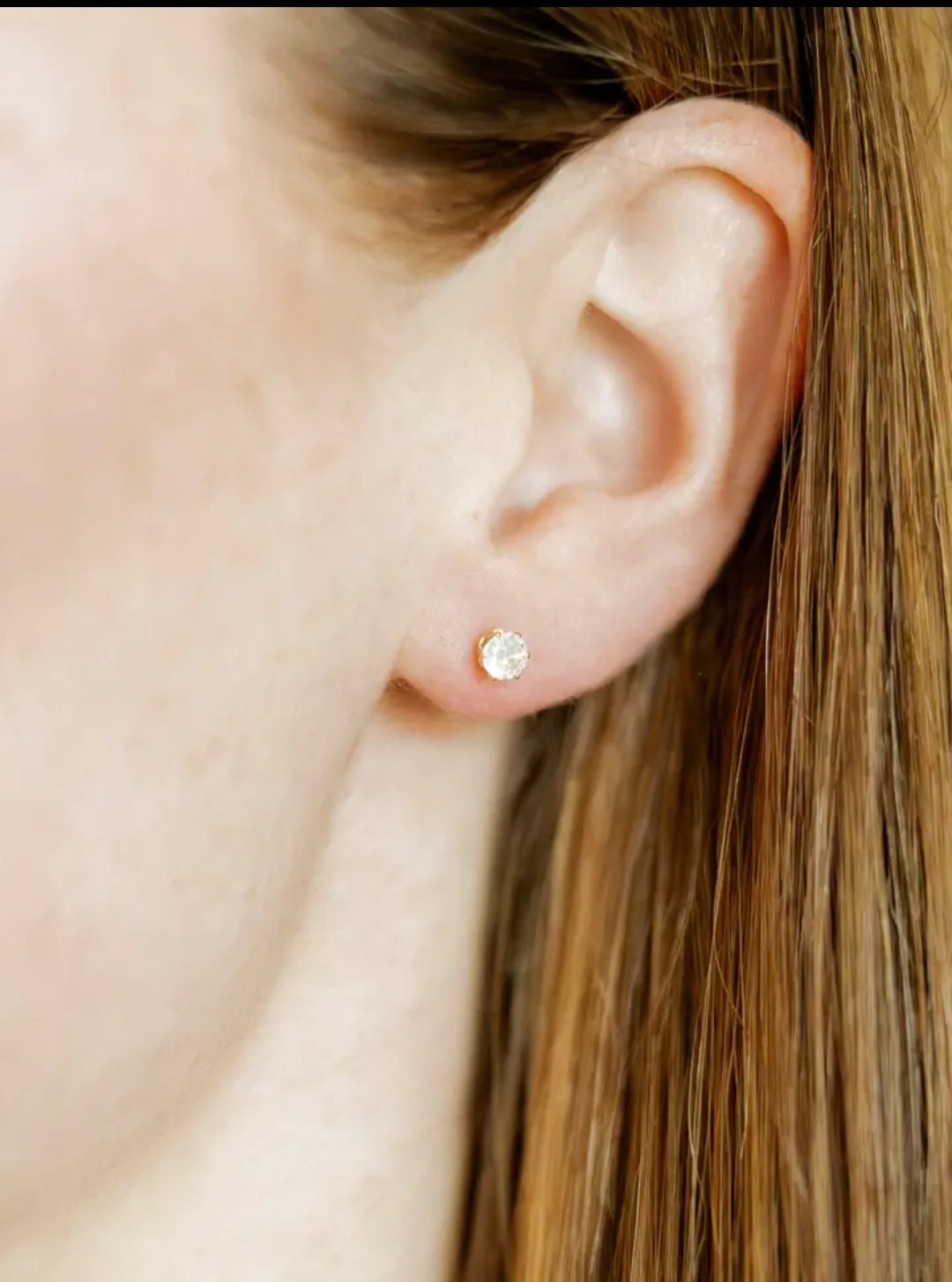 Screwback Stud Earrings - Helen Gold