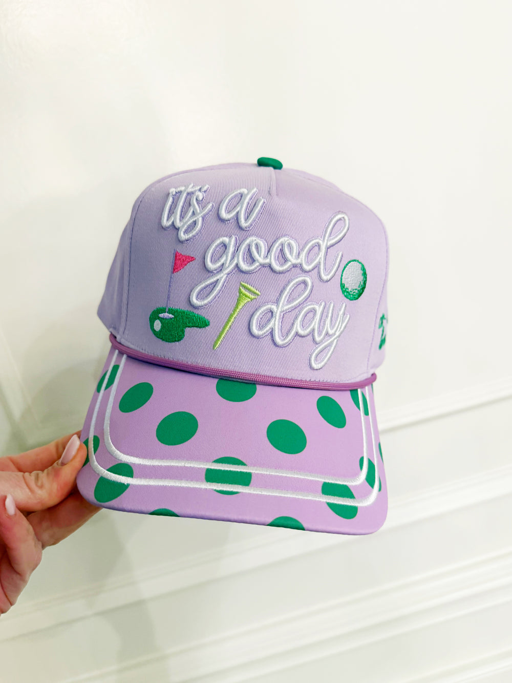 Poppy and Pine Golf It's a Good Day Hat- Pre Order