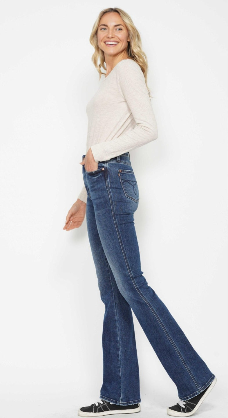 Judy Blue Petite Straight Tummy Control Classic