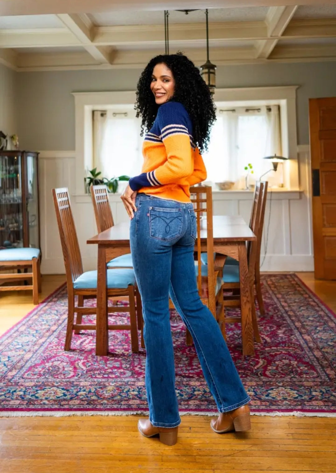 Judy Blue Mr Thermal Bootcut Jeans